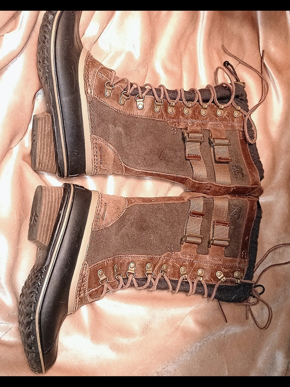 Women Leather Sorel Duck Boot